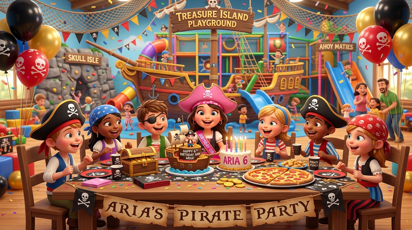 Fiesta de Cumpleaños en Piratines