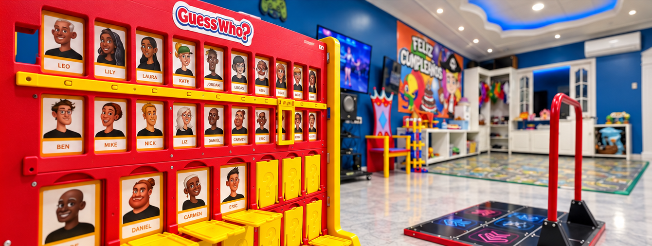 Juego gigante Quién es Quién interactivo