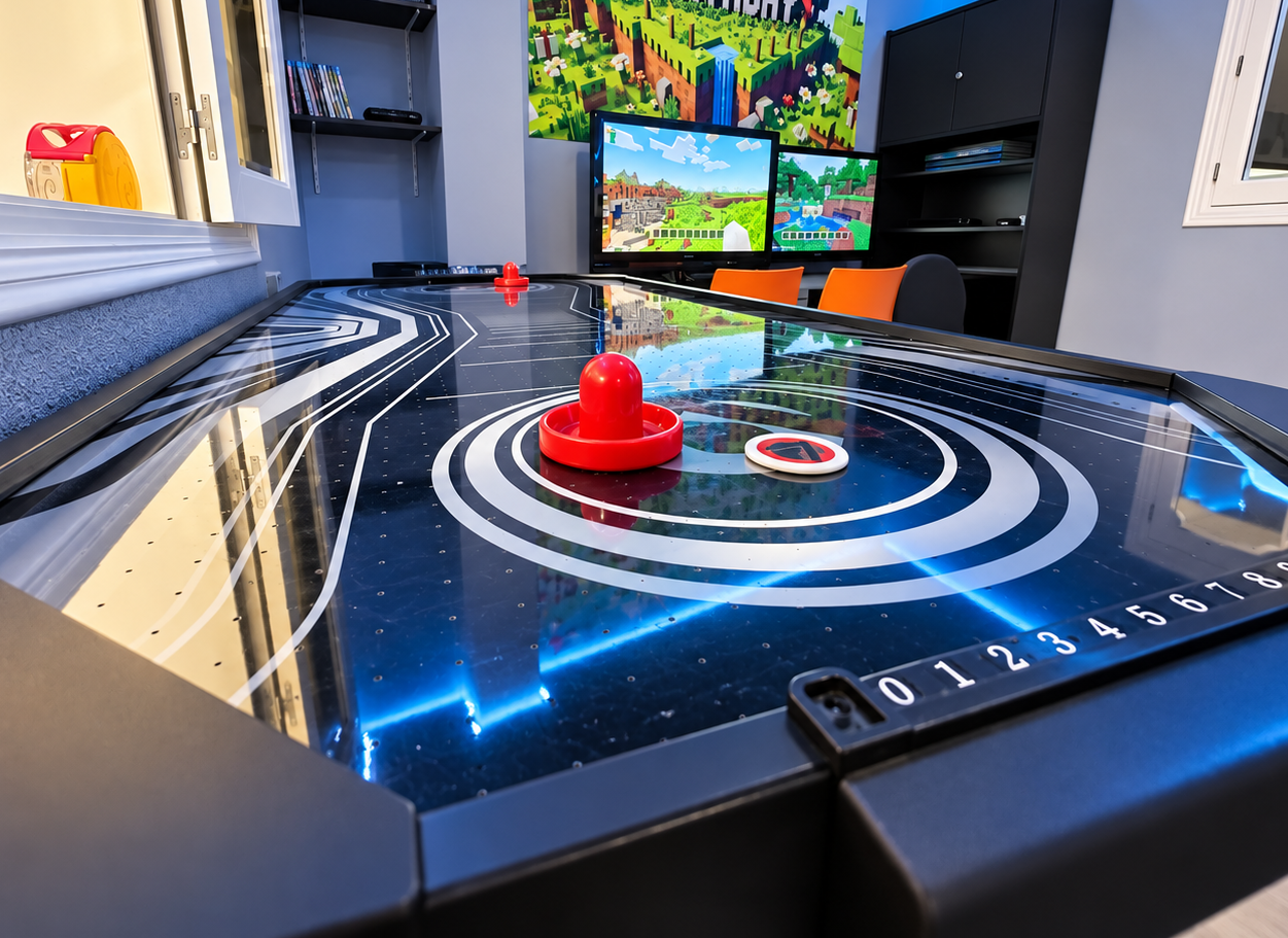 Mesa de Air Hockey Profesional Arcade en Piratines Torrijos